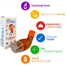 Load image into Gallery viewer, AirPhysio Adult Low Lung & Children's Device: Empower Natural Breathing, Enhance Lung Expansion, & Aid Mucus Clearance