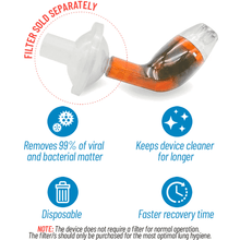 Load image into Gallery viewer, AirPhysio Adult Low Lung & Children's Device: Empower Natural Breathing, Enhance Lung Expansion, & Aid Mucus Clearance