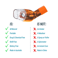 Load image into Gallery viewer, AirPhysio Adult Low Lung &amp; Children&#39;s Device: Empower Natural Breathing, Enhance Lung Expansion, &amp; Aid Mucus Clearance (ChaChing))

