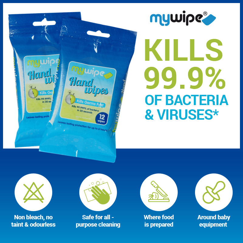 Antibacterial Hand & Surface Wipes